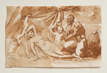 Jupiter satyyrina ja Antiopena